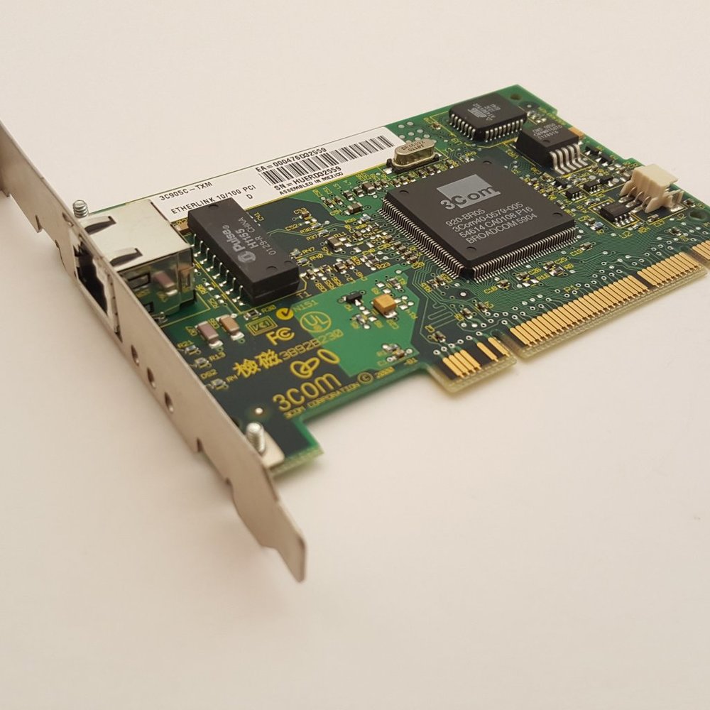 3COM 3C905C - TXM Fast Etherlink XL PCI 10/100 Mbps Ethernet Adapter NIC
